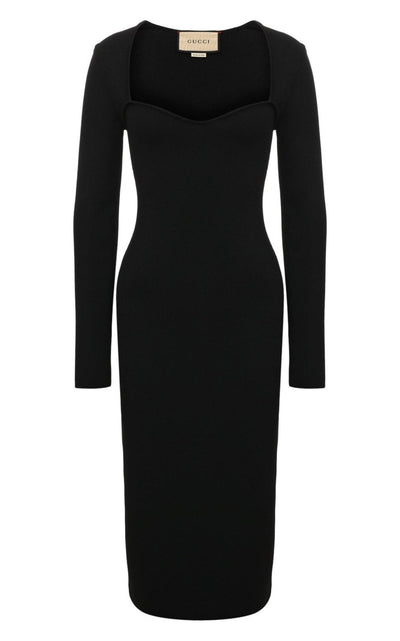 Gucci Stretch Viscose Bodycon Dress - Runway Catalog