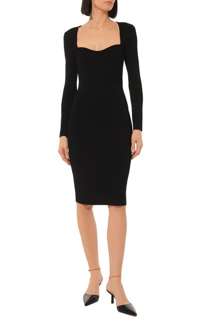Gucci Stretch Viscose Bodycon Dress - Runway Catalog