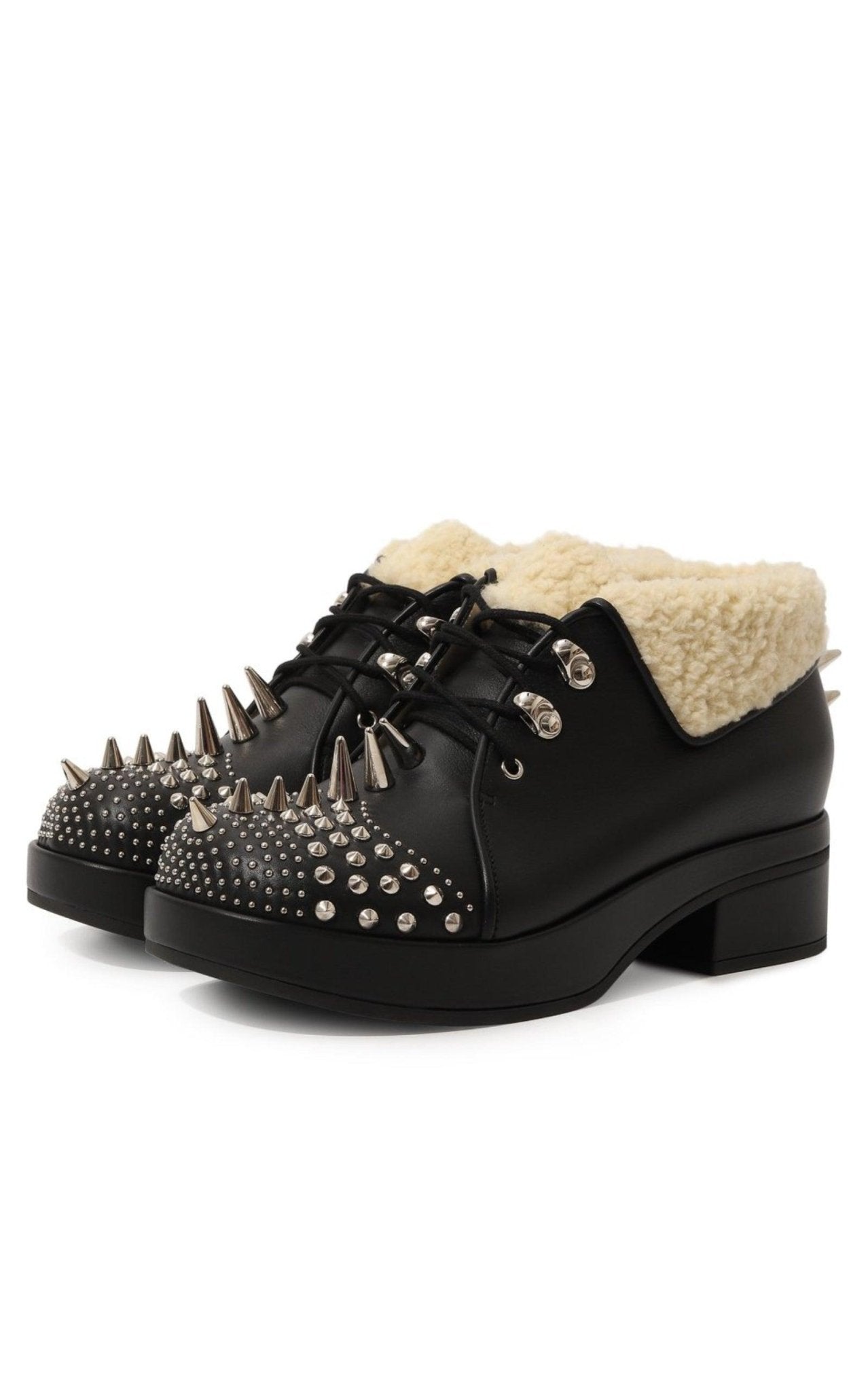 Gucci Studded Ankle Boots - Runway Catalog