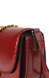 Gucci Sylvie 1969 Python Mini Shoulder Bag - Runway Catalog