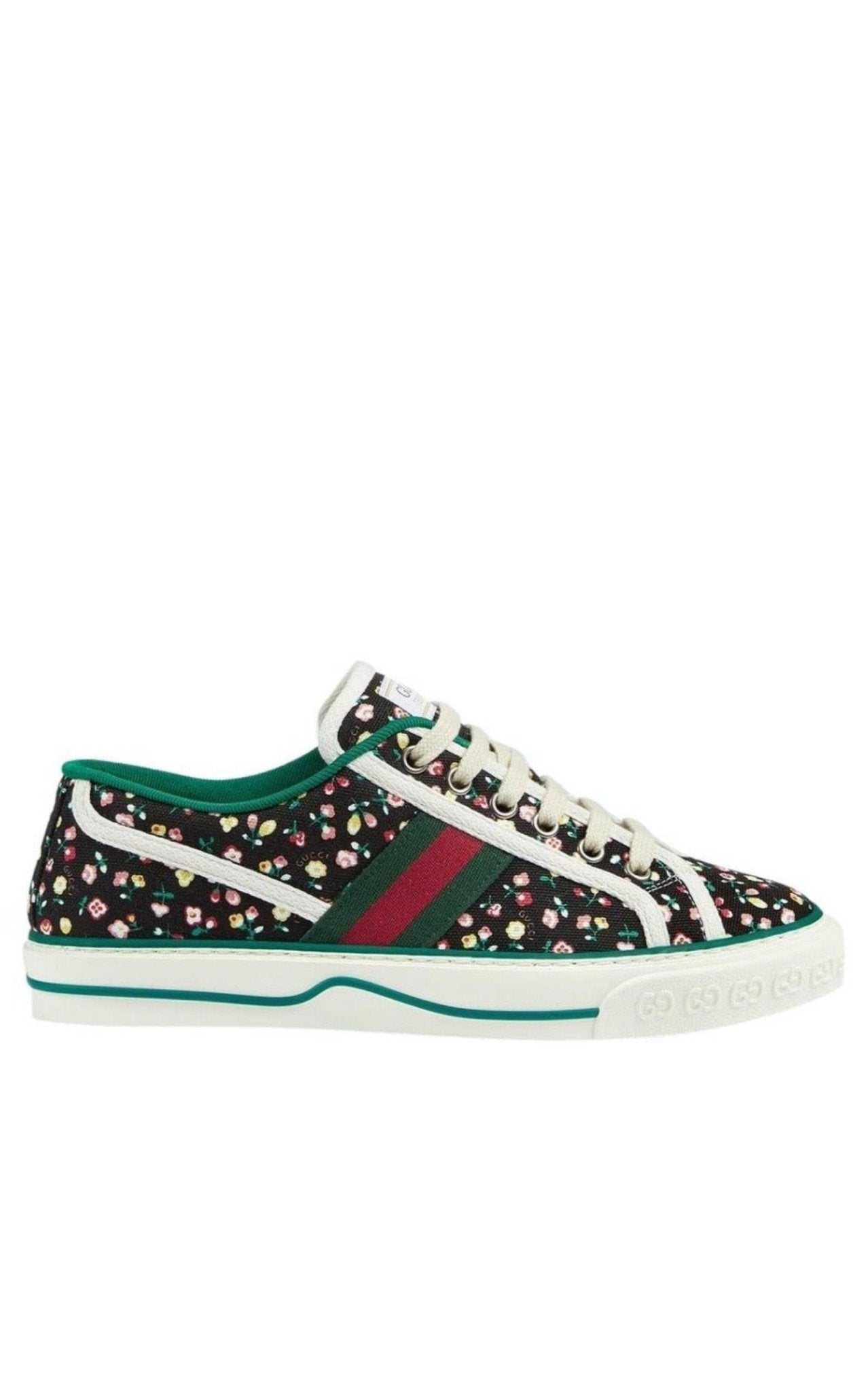 Gucci Tennis 1977 Floral Low Top Sneaker - Runway Catalog