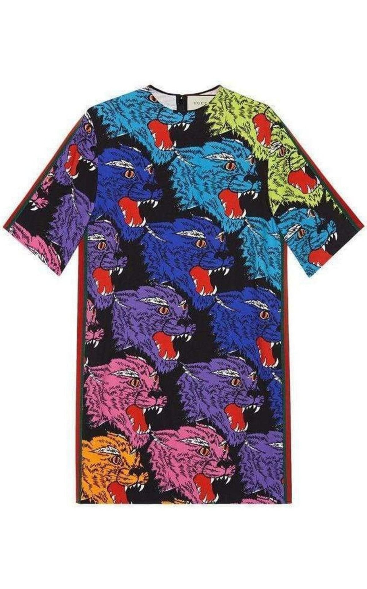 Gucci Tiger Face Tunic Dress - Runway Catalog