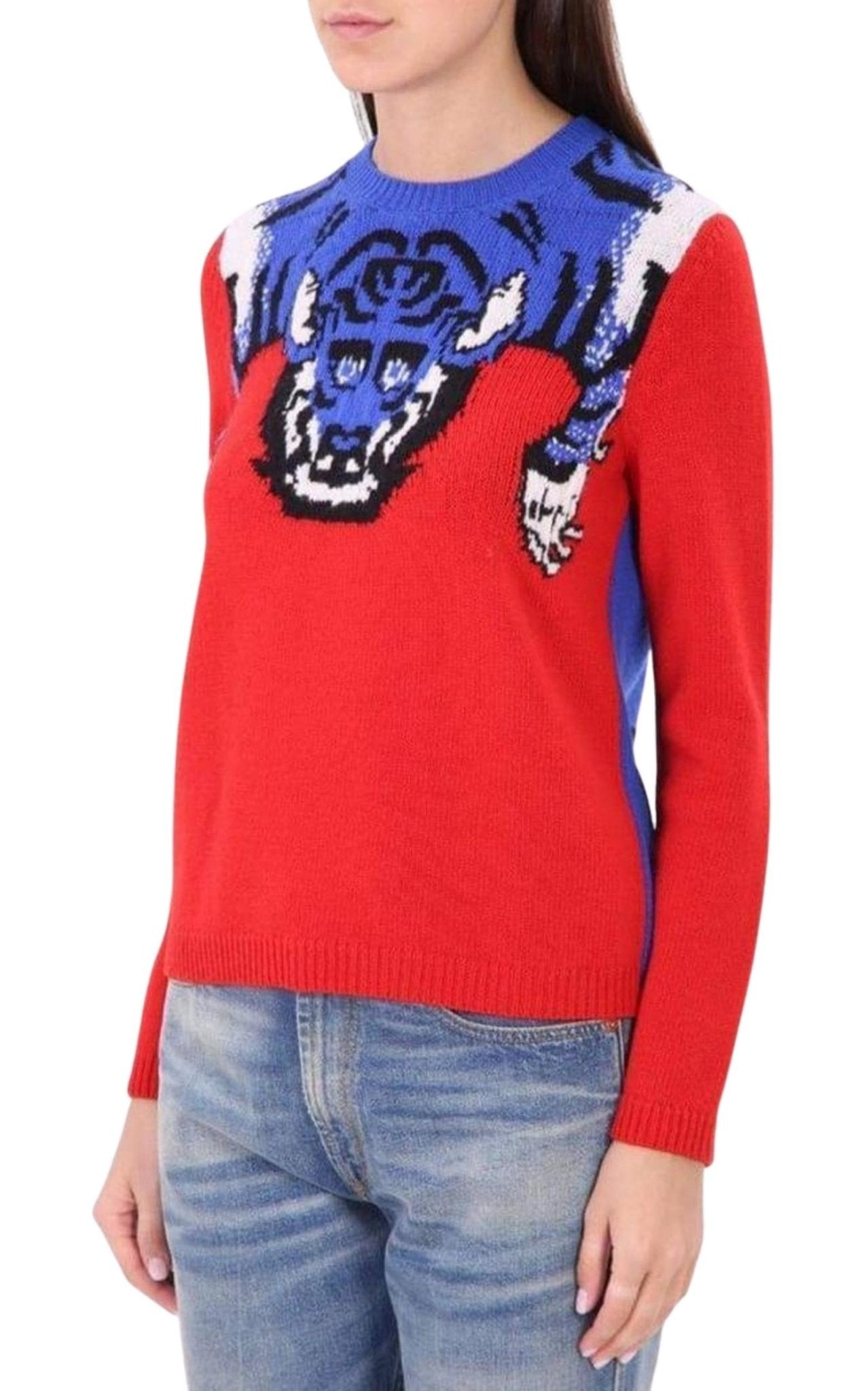 Gucci Tiger Knit Sweater Jumper - Runway Catalog