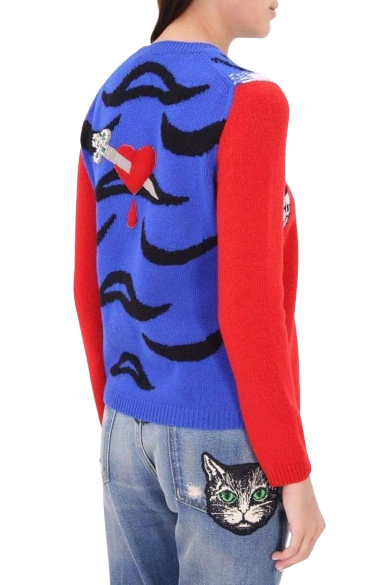 Gucci Tiger Knit Sweater Jumper - Runway Catalog