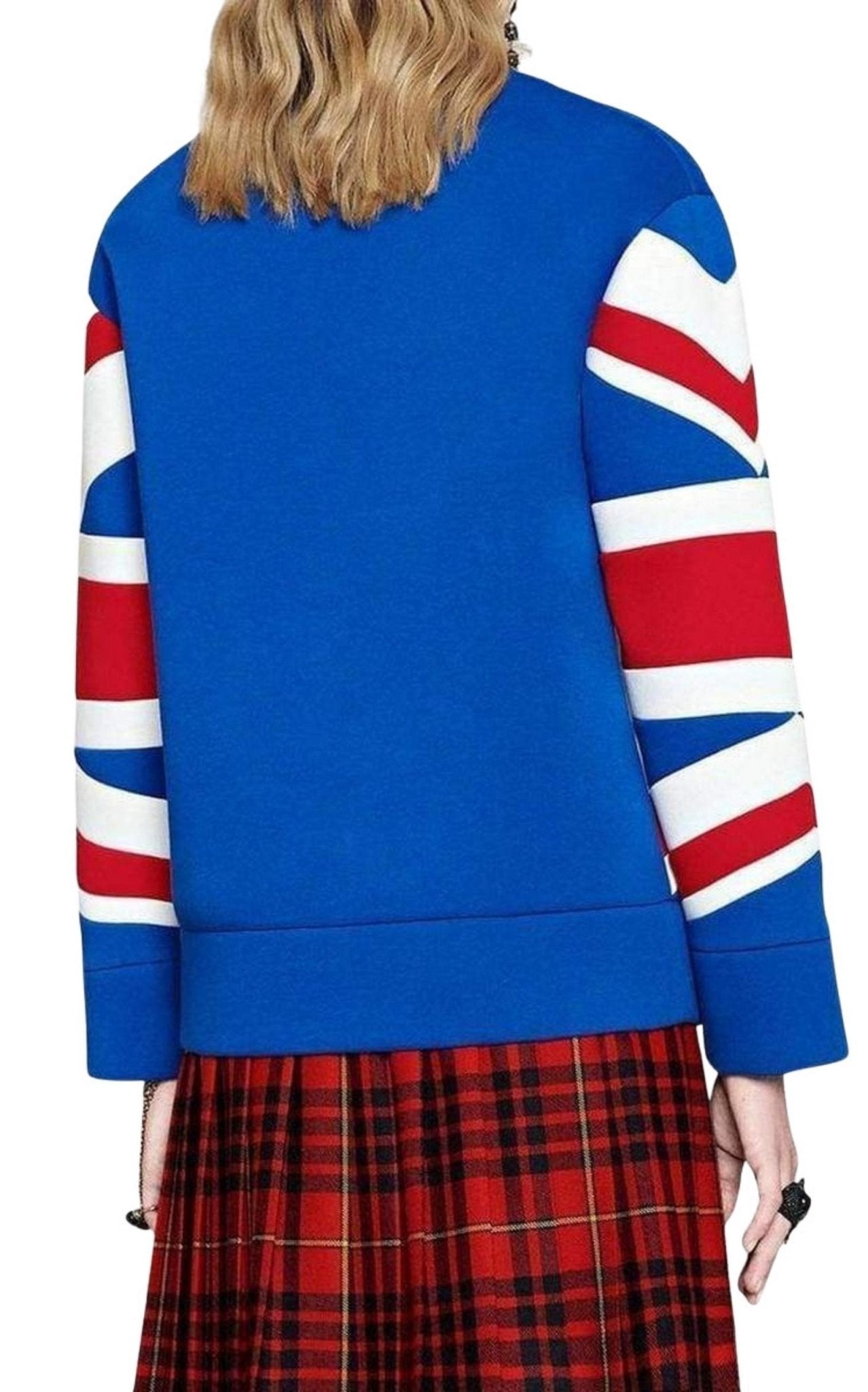 Gucci Union Jack Jersey Sweatshirt - Runway Catalog
