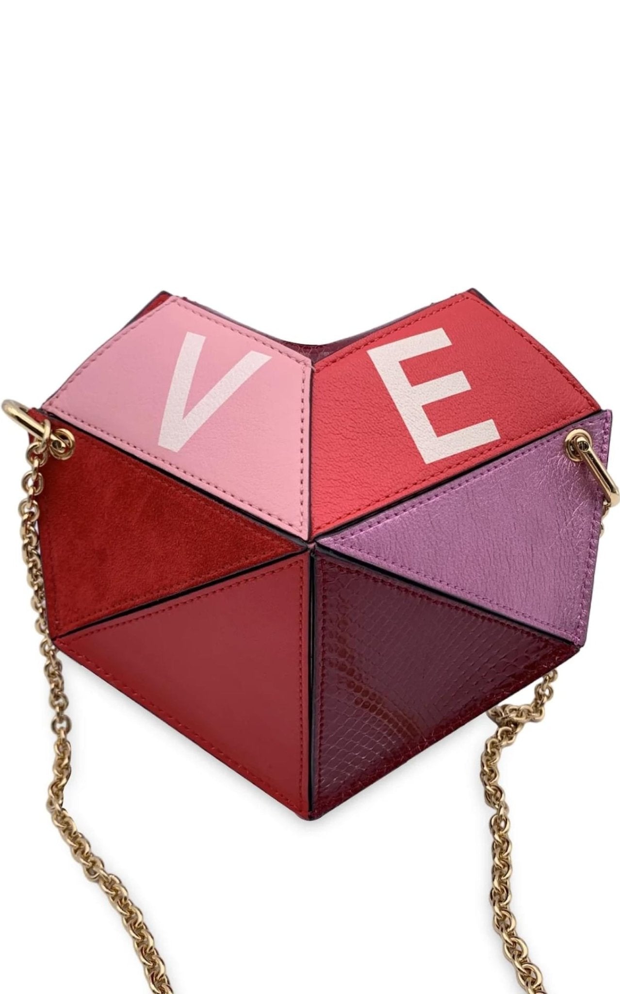 Gucci Valentine's Day Multicolor Small Heart Bag - Runway Catalog