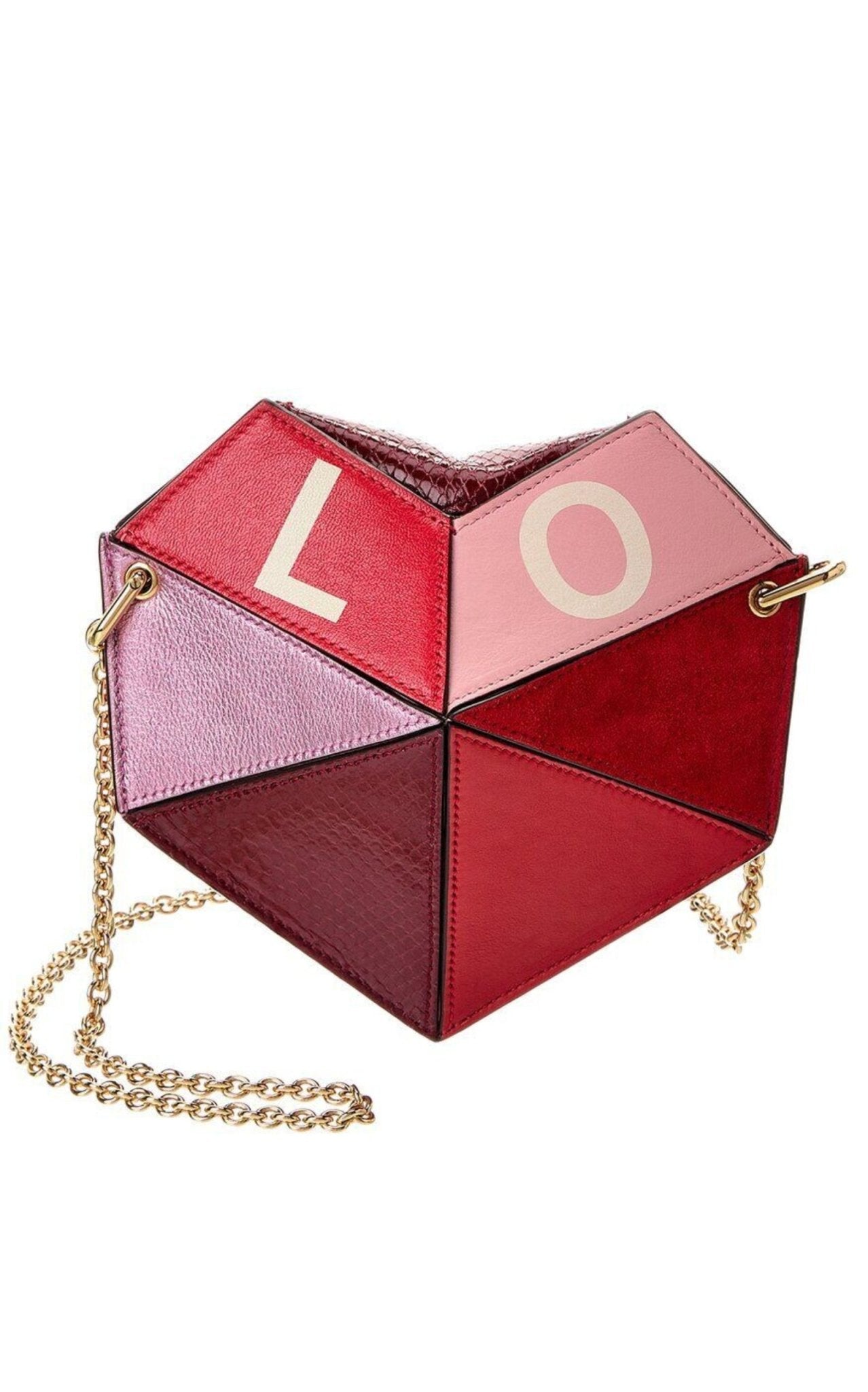 Gucci Valentine's Day Multicolor Small Heart Bag - Runway Catalog