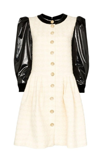 Gucci Vinyl - Sleeve Flared Mini Dress - Runway Catalog