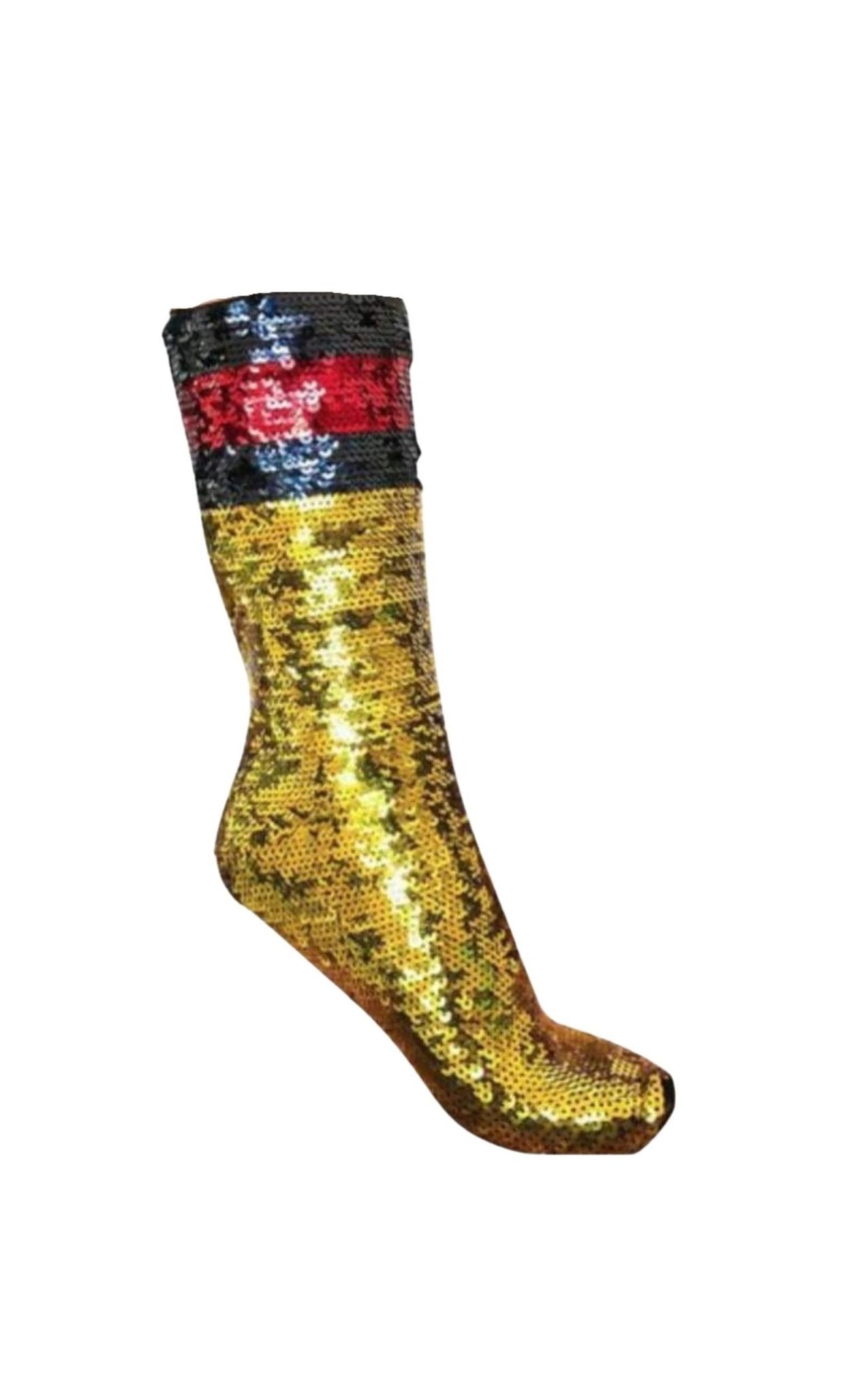Gucci Webright Sequin Embellished Socks - Runway Catalog