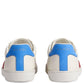 White GG Ace Leather Sneakers Gucci