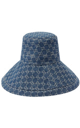 Gucci Wide brim Gg-jacquard Denim Bucket Hat - Runway Catalog