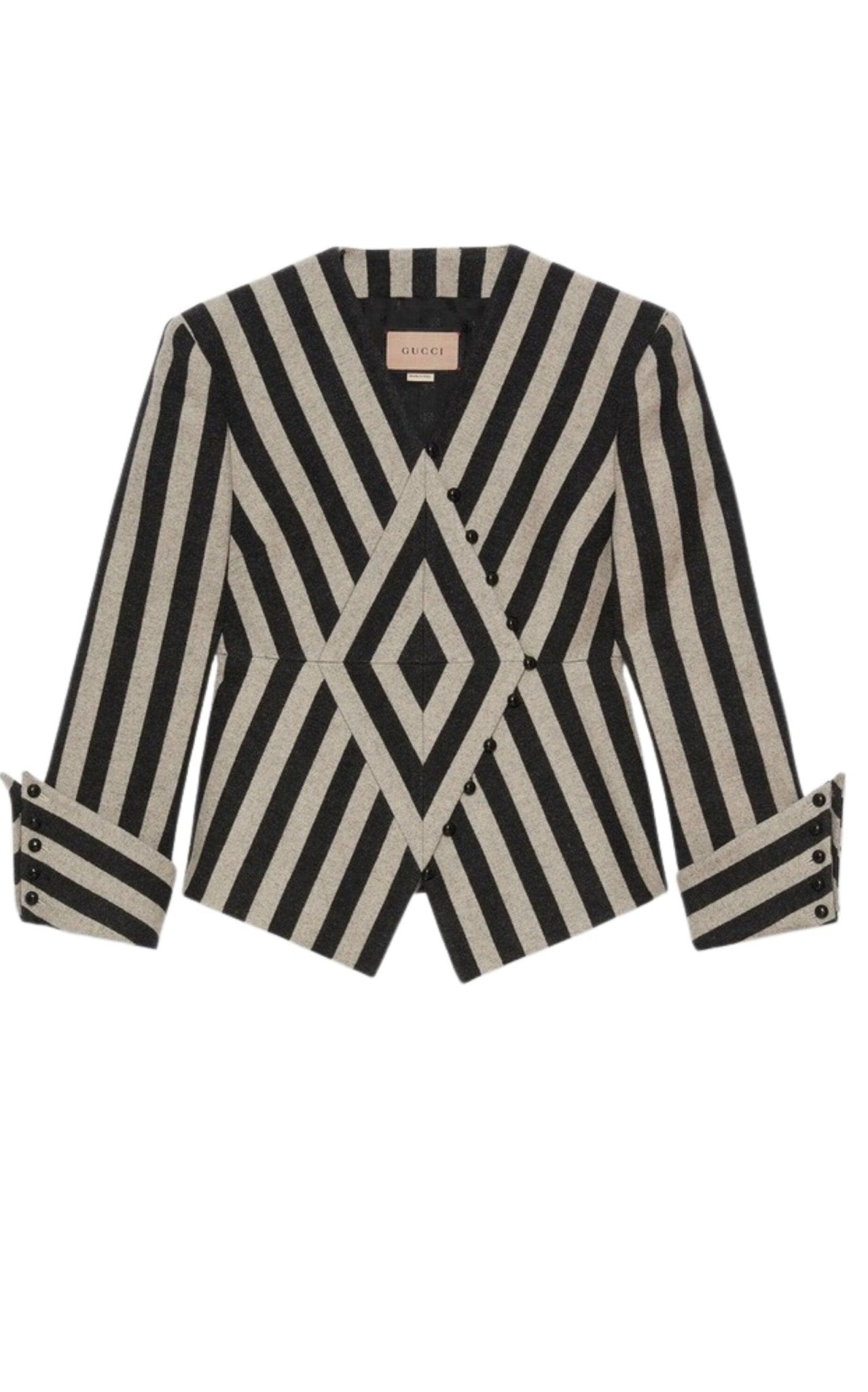 Gucci Wool Blend Blazer Jacket - Runway Catalog