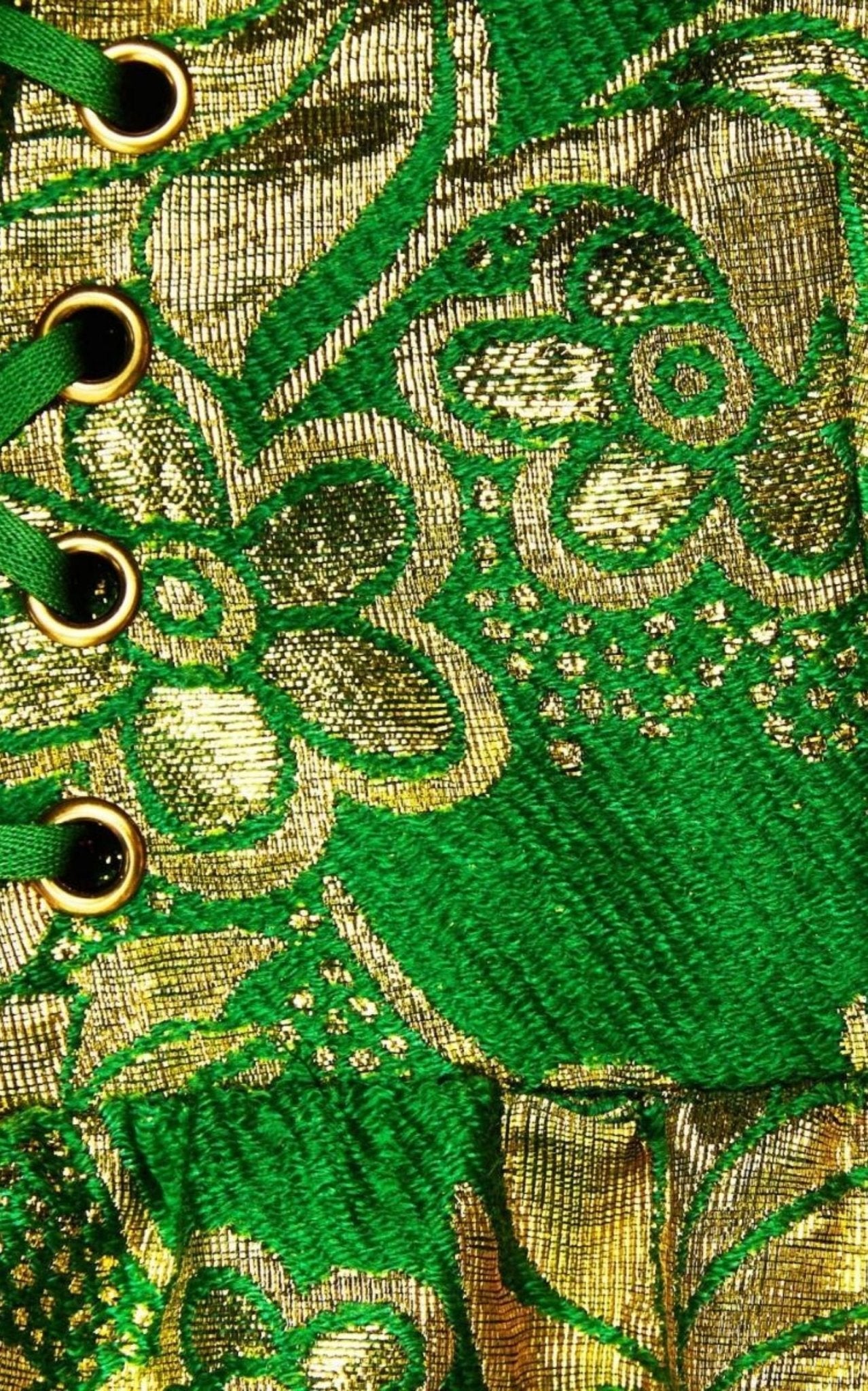 Gucci Wool Lamé Floral Jacquard Dress - Runway Catalog