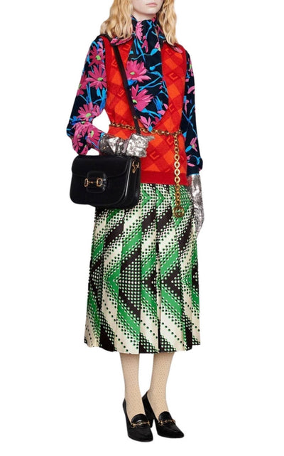 Gucci x Ken Scott Floral Print Silk Shirt - Runway Catalog