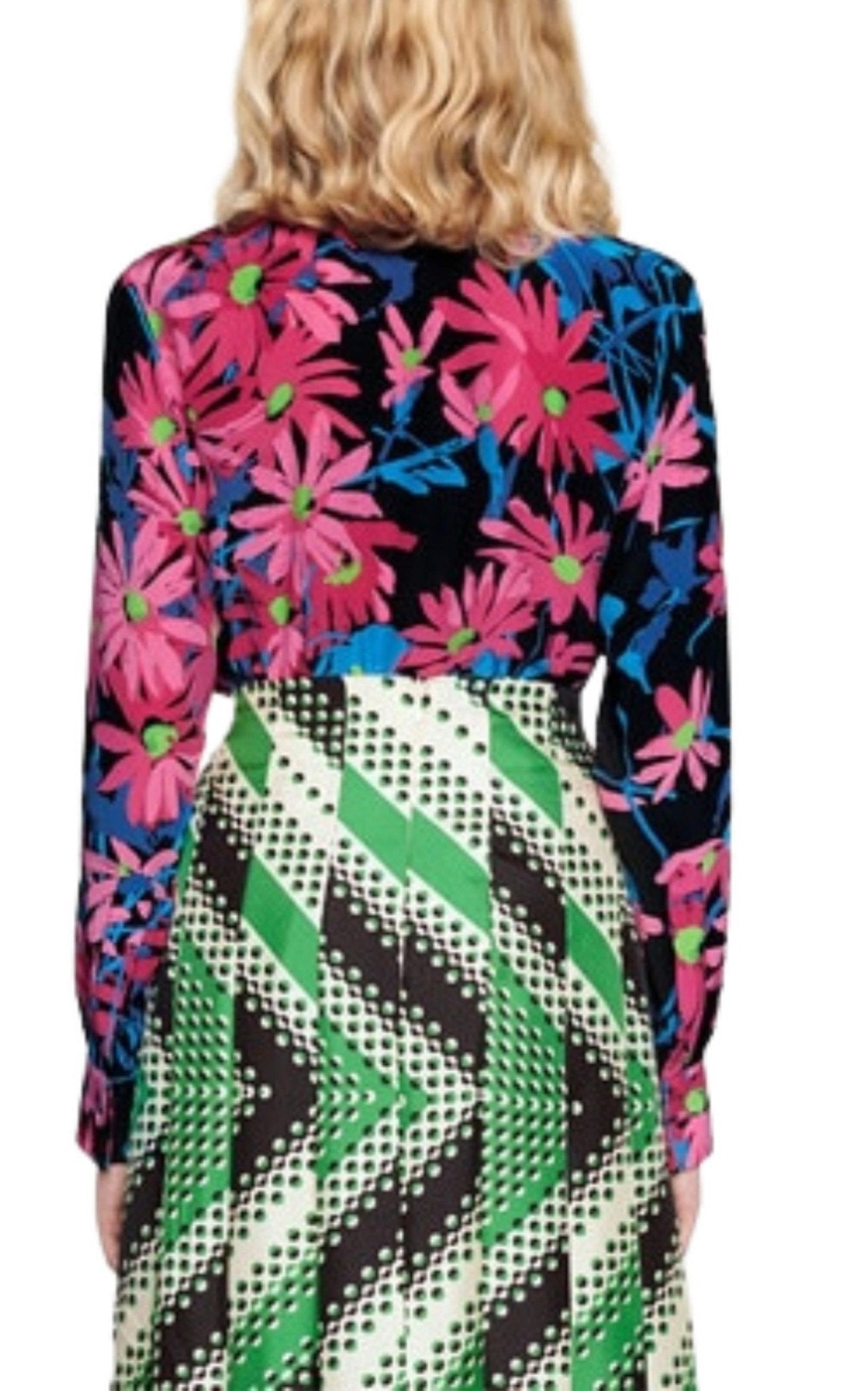 Gucci x Ken Scott Floral Print Silk Shirt - Runway Catalog