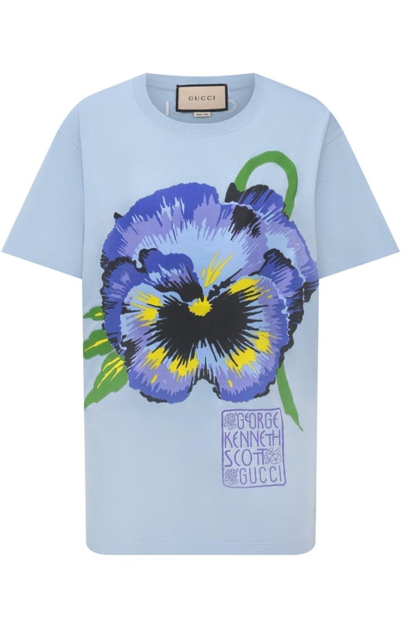 Gucci x Ken Scott Floral Print T-shirt - Runway Catalog