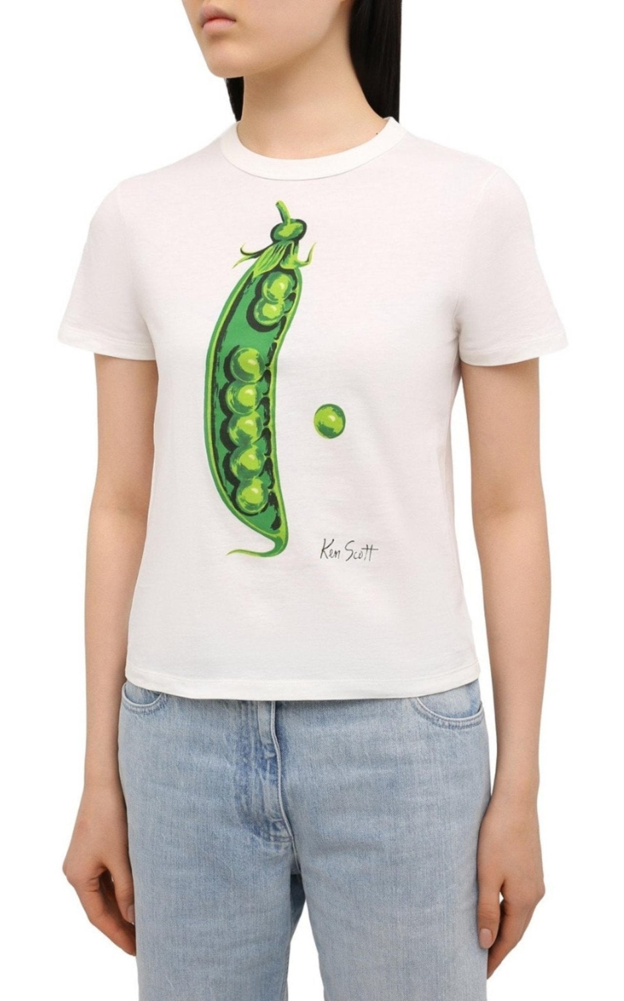 Gucci x Ken Scott Pea Print T-shirt - Runway Catalog
