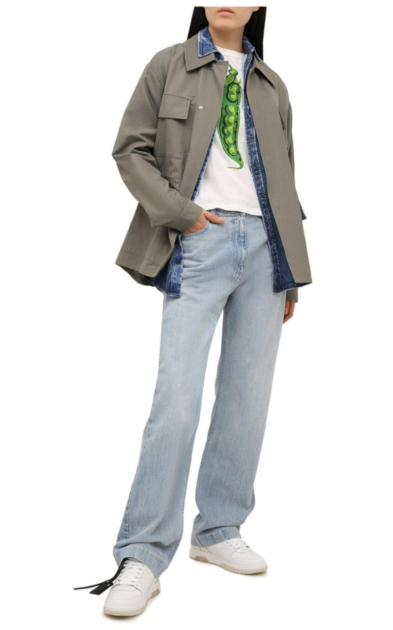 Gucci x Ken Scott Pea Print T-shirt - Runway Catalog