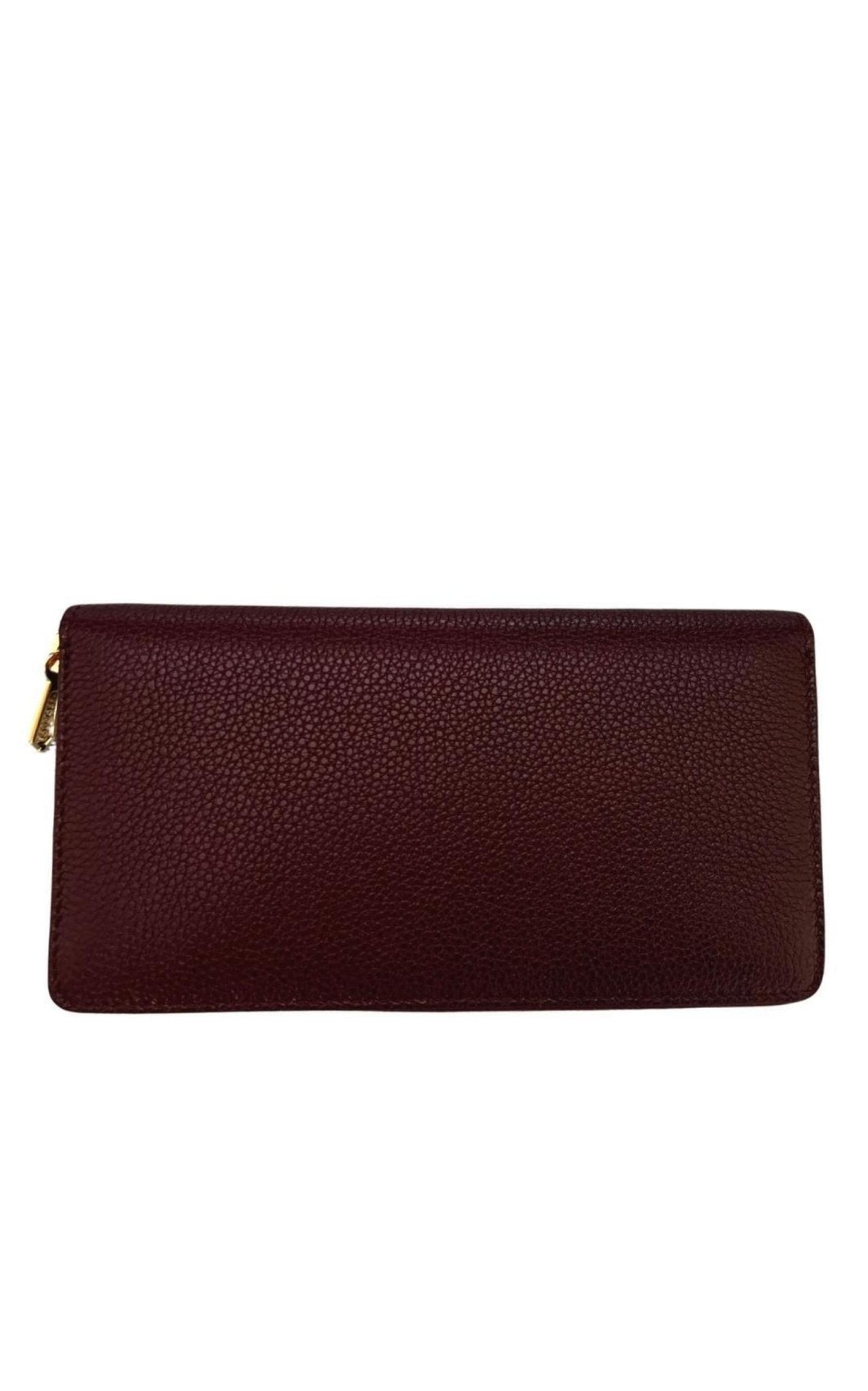 Gucci Zumi Burgundy Zip Around Wallet - Runway Catalog