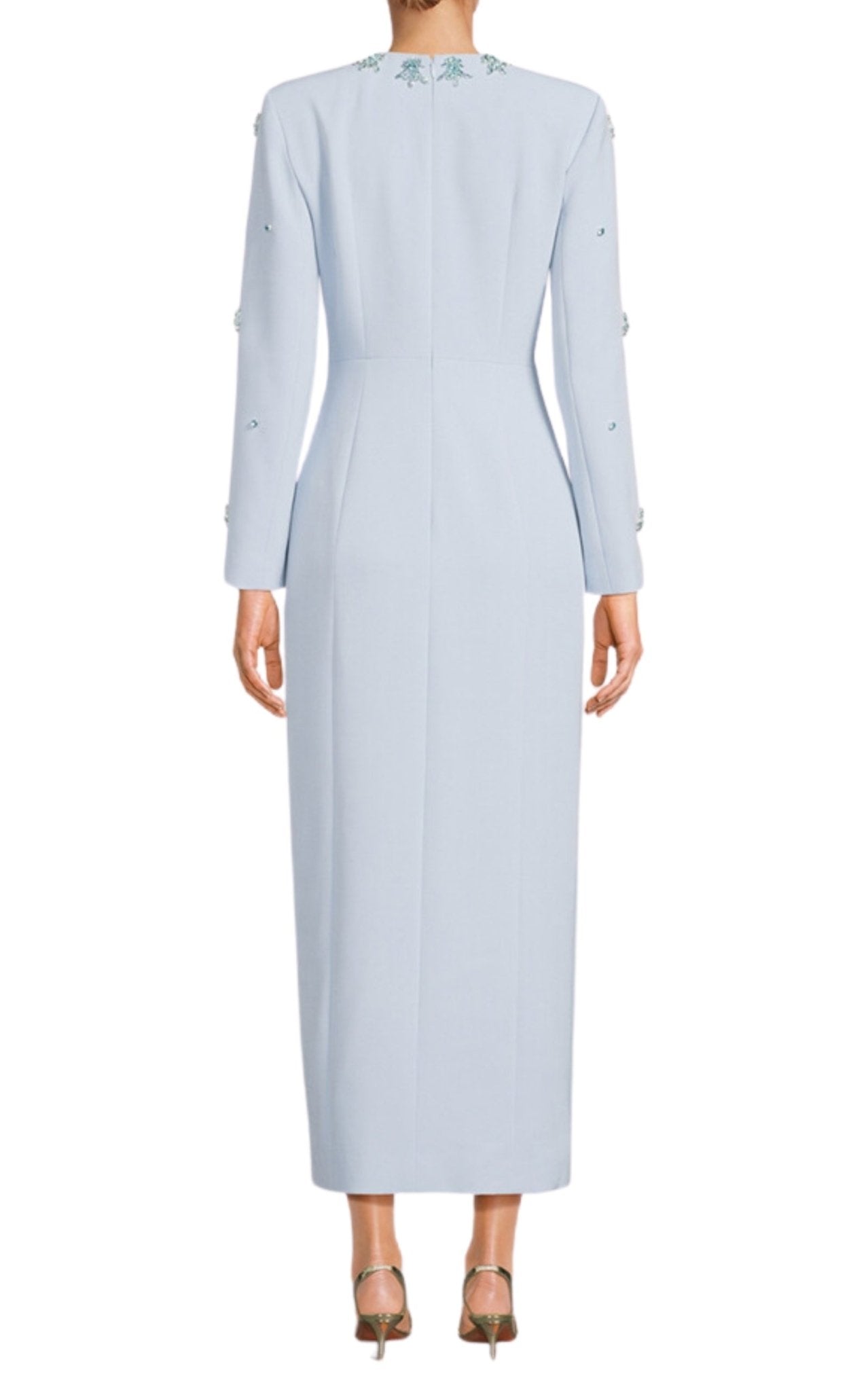 Huishan Zhang Aurore Crystal - Embellished Midi Dress - Runway Catalog