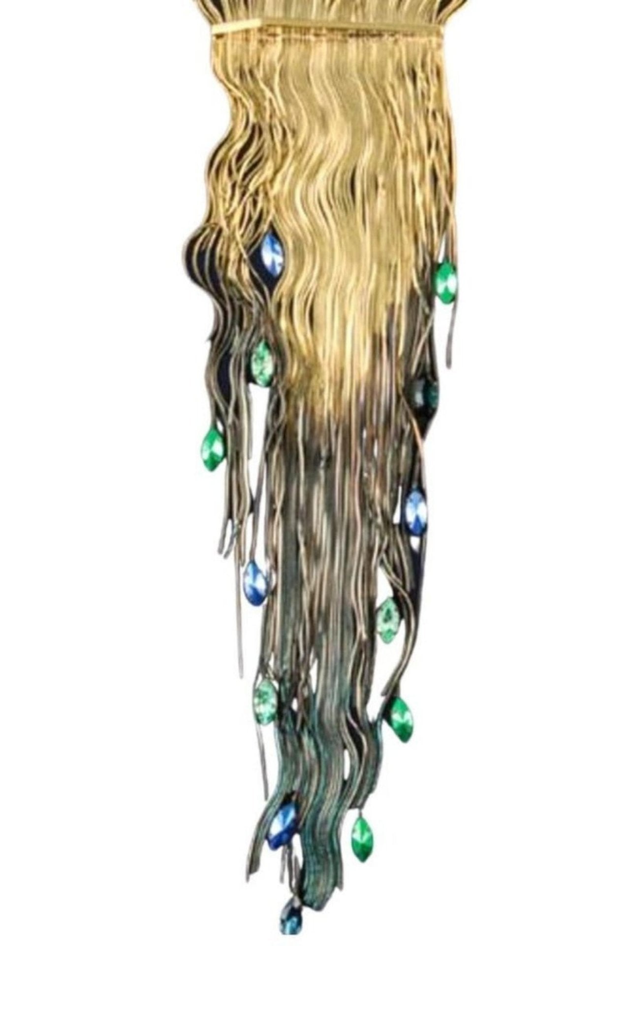 Iosselliani Black Hole Su Multi Thread Fringes Necklace - Runway Catalog
