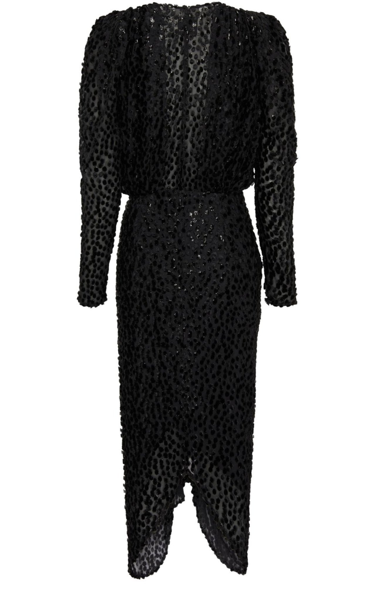 Isabel Marant Maray Metallic Printed Silk Midi Dress - Runway Catalog