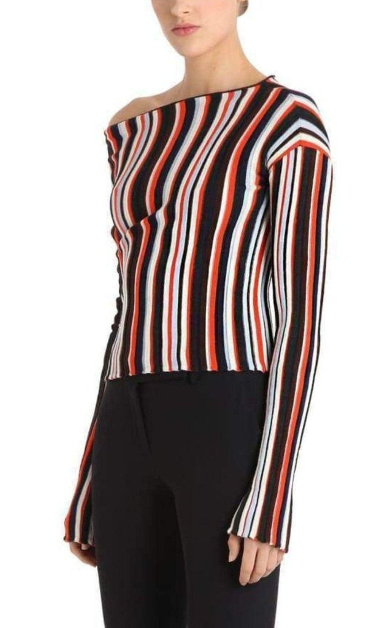 Jacquemus La Maille Striped Wool Knit Top - Runway Catalog
