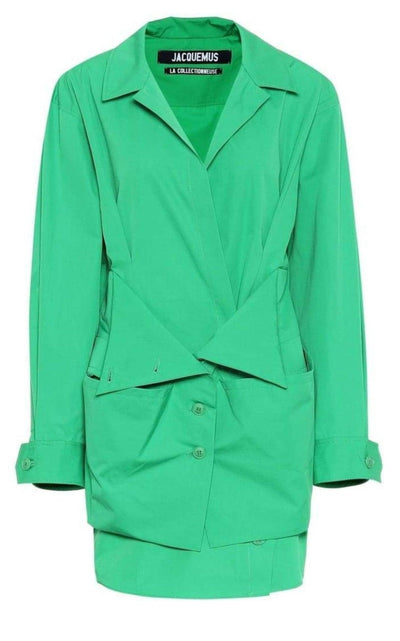 Jacquemus La robe Murano Cotton Dress - Runway Catalog