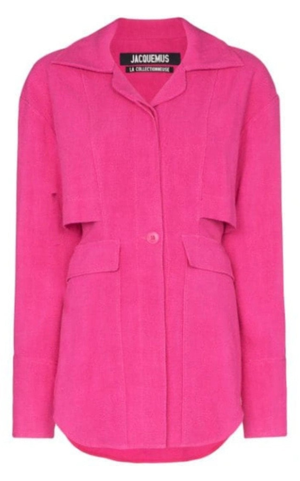 Jacquemus Pink Layered Jacket La Chemise Monceau - Runway Catalog