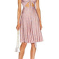 Pink Monaco Wrap Dress Jacquemus