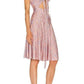 Pink Monaco Wrap Dress Jacquemus