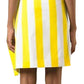 Side Flat Striped Skirt Jacquemus