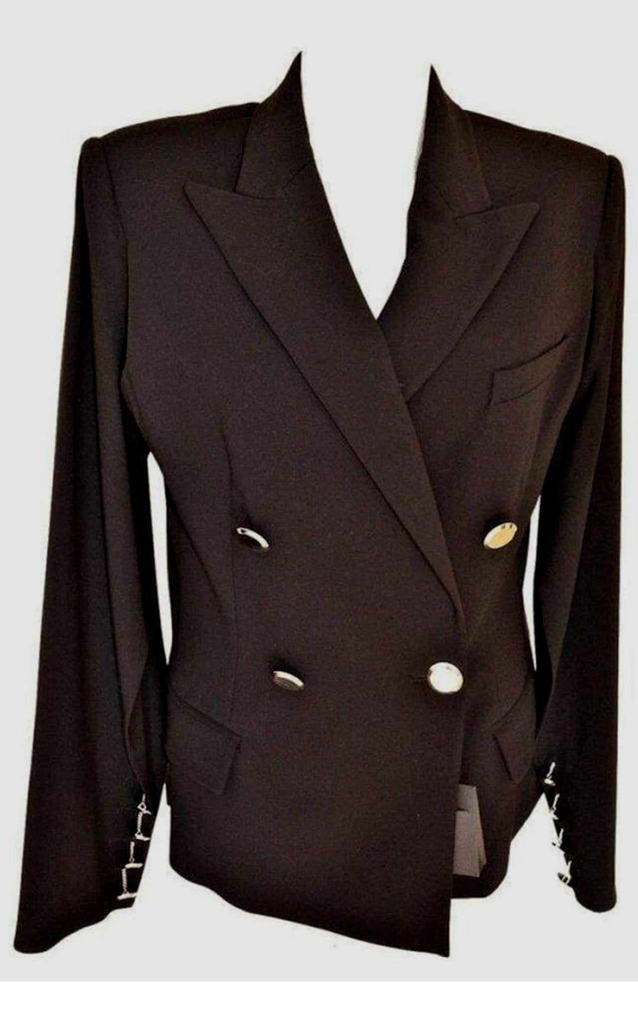 Jean Paul Gaultier Open Armpit Open Sleeves Blazer - Runway Catalog