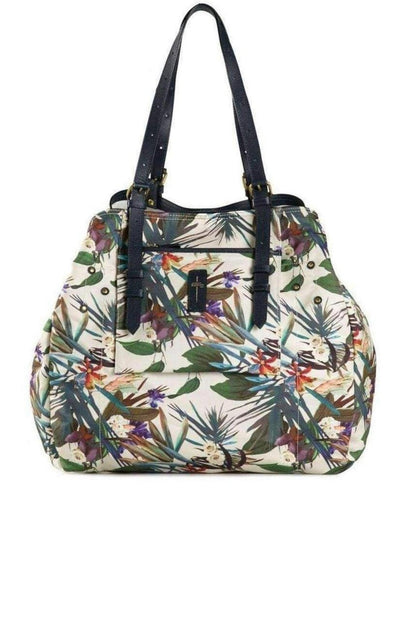 Jerome Dreyfuss Floral Jacqueline Print Pat Tote - Runway Catalog