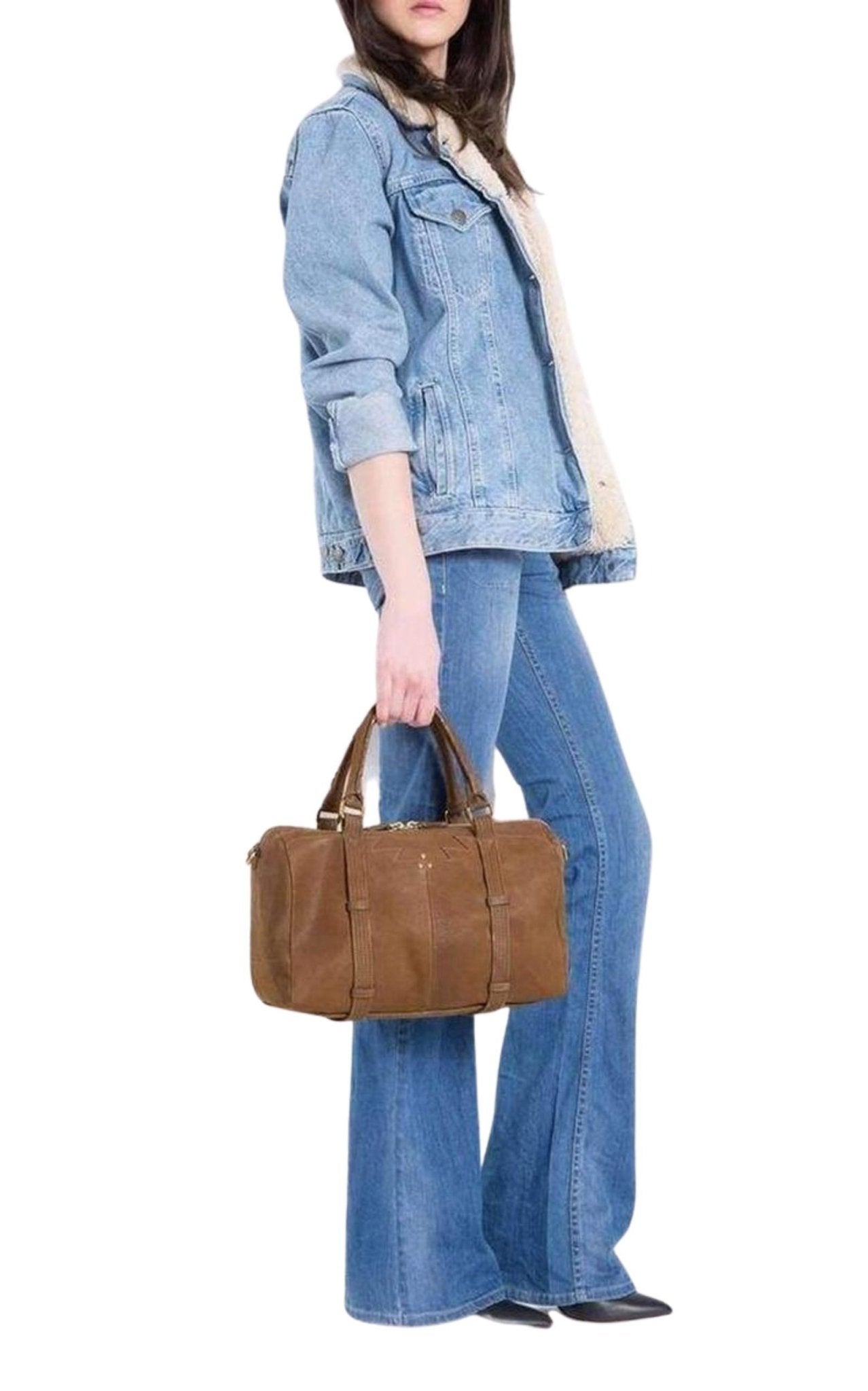 Jerome Dreyfuss Raoul Khaki Leather Tote Bag - Runway Catalog
