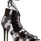 Myrtle 100 Camouflage Print Nubuck Sandals Jimmy Choo