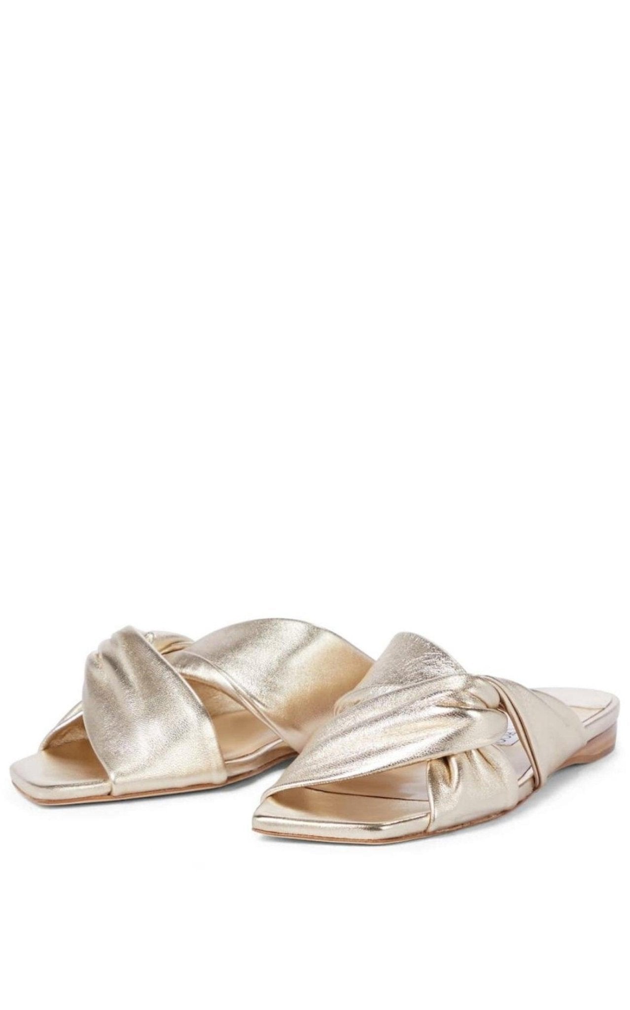 Jimmy Choo Narisa Twist Slide Sandal - Runway Catalog