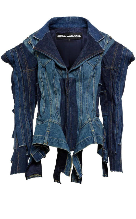 Patchwork Denim Jacket Junya Watanabe