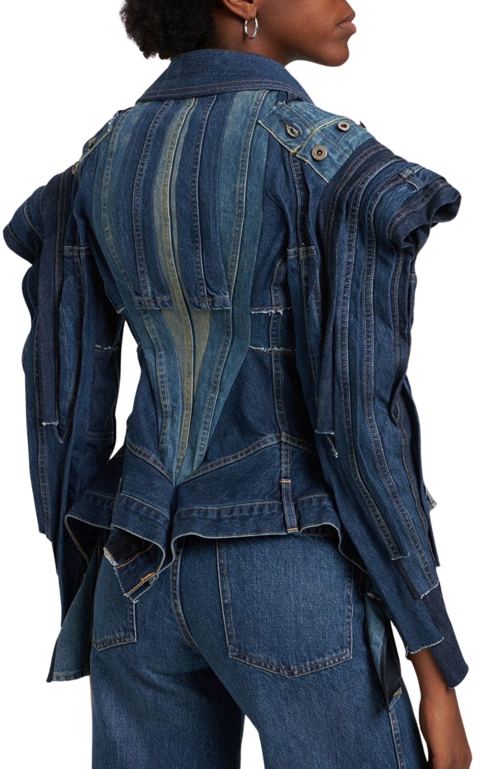 Patchwork Denim Jacket Junya Watanabe