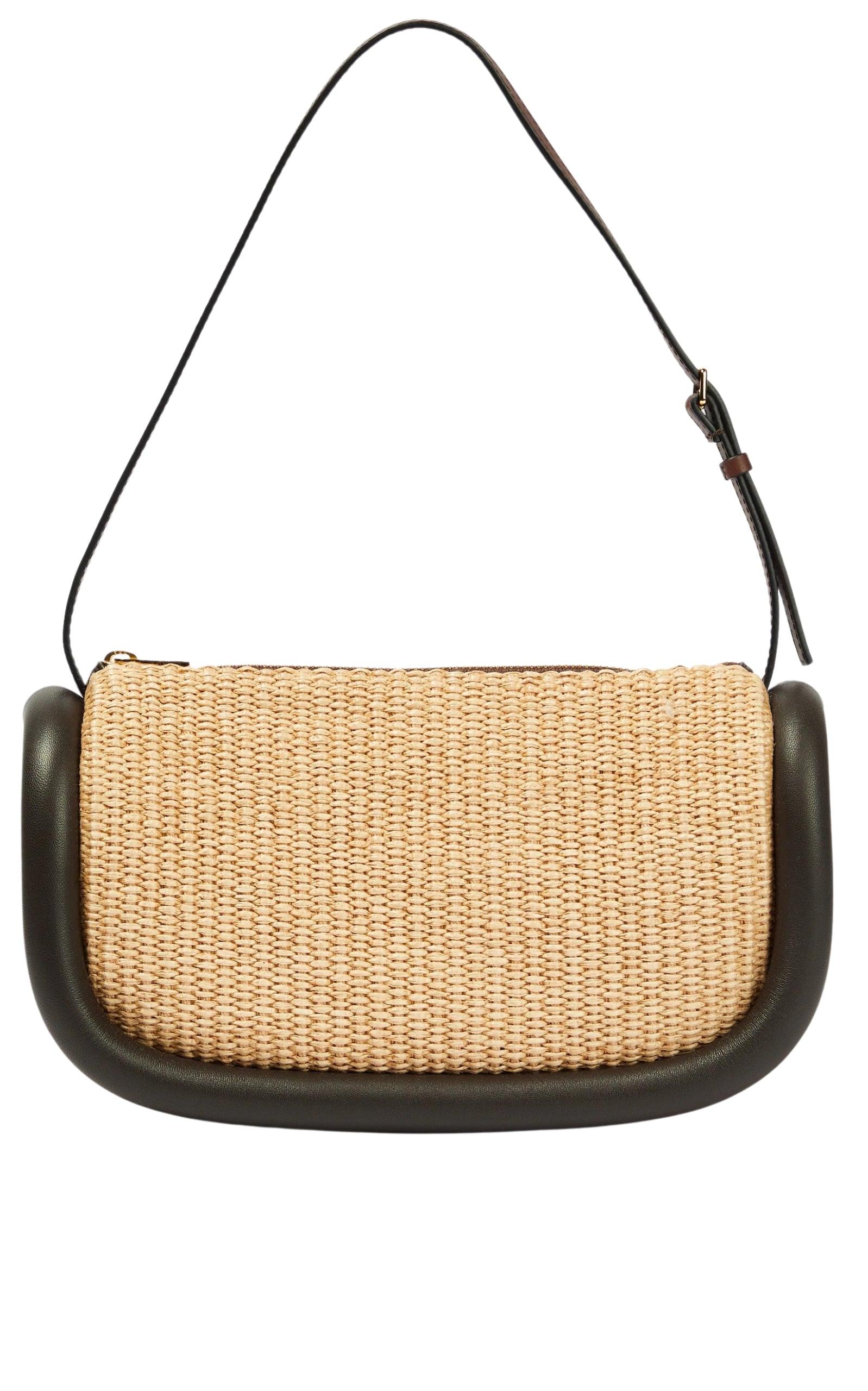 Bumper Small Raffia Shoulder Bag JW Anderson