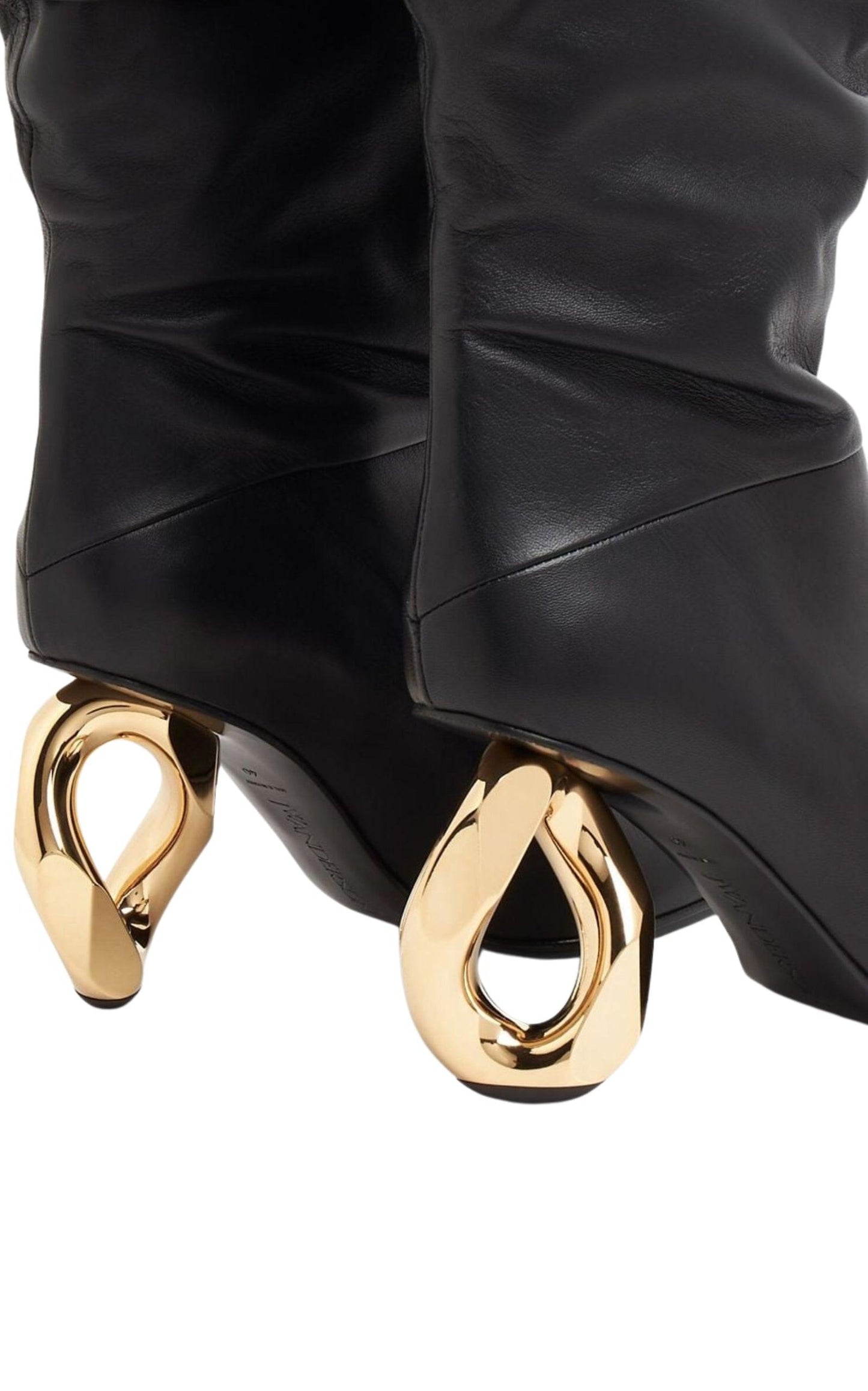 Chain Leather Heeled Boots JW Anderson