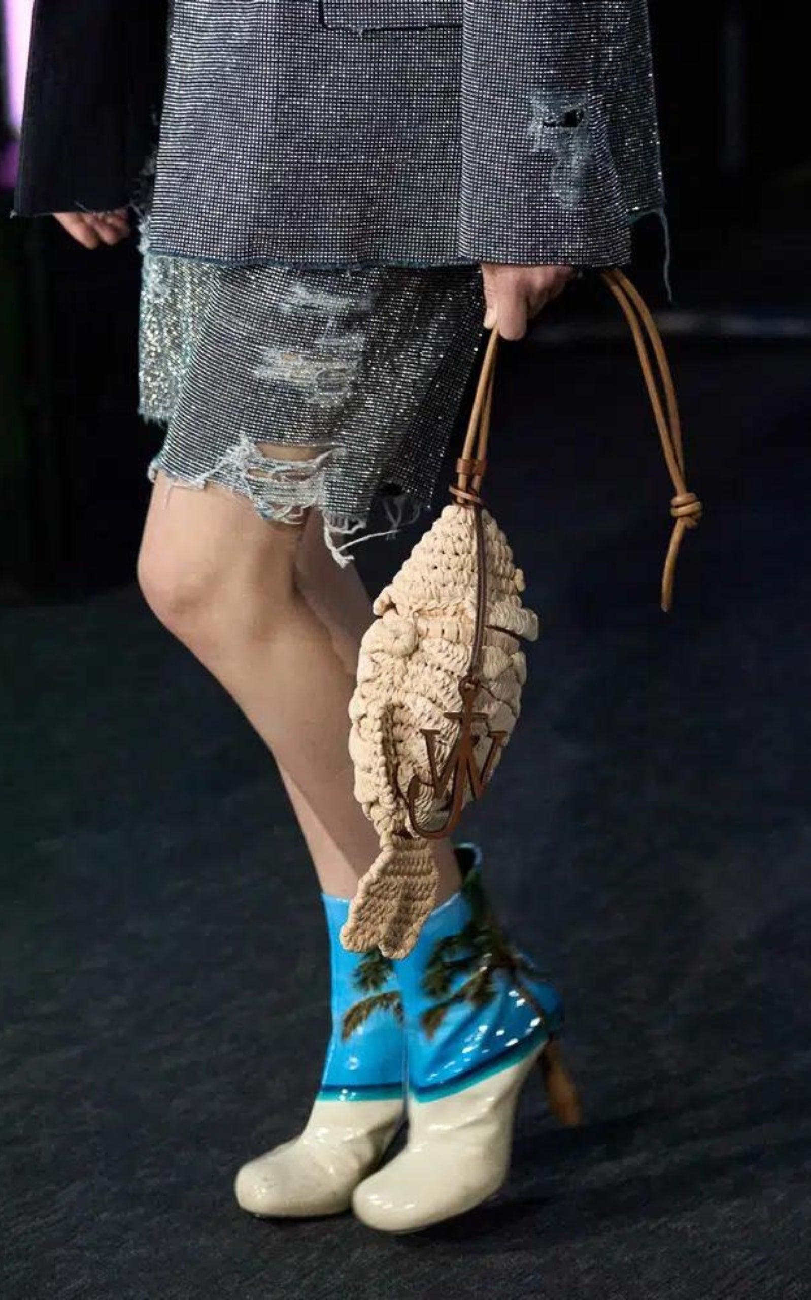 JW Anderson The Fish Crocheted Shoulder Bag