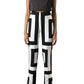 Kenzo Geometric Print Trousers Pants Kenzo