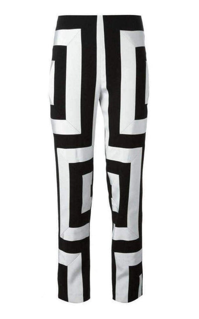 Kenzo Kenzo Geometric Print Trousers Pants - Runway Catalog