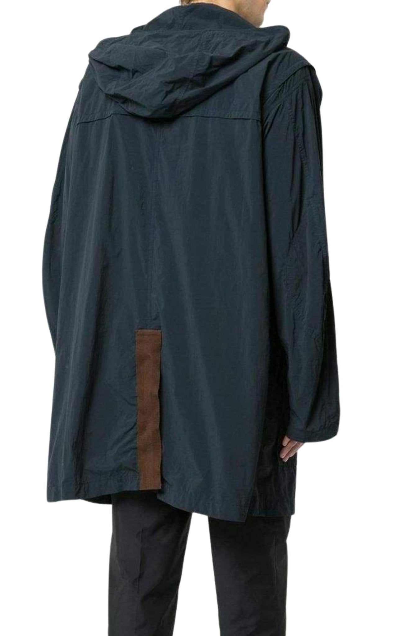 Kolor Kolor Blue Oversized Duffle Coat - Runway Catalog