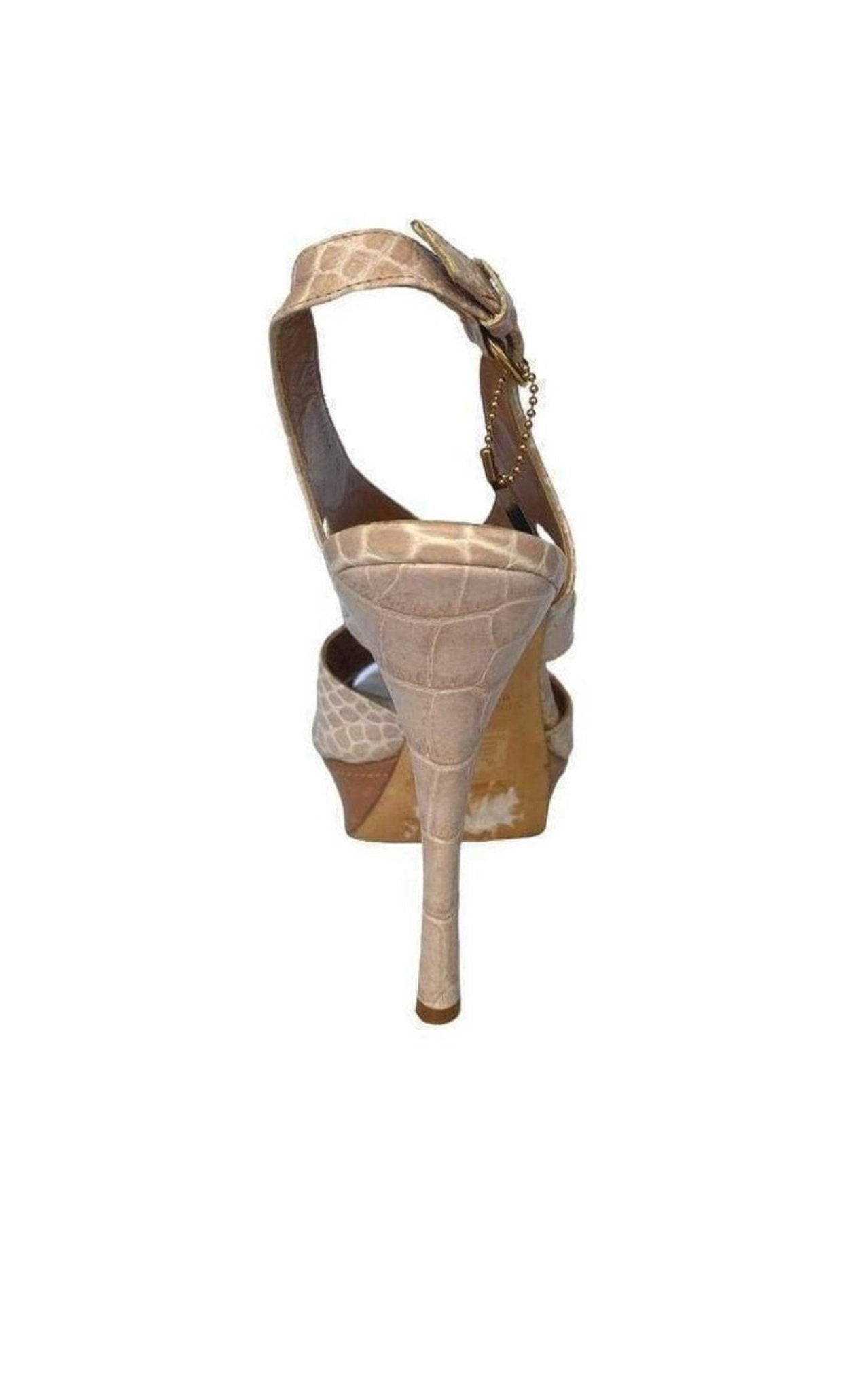 Latitude Femme Leather Platform Sandal Shoes - Runway Catalog