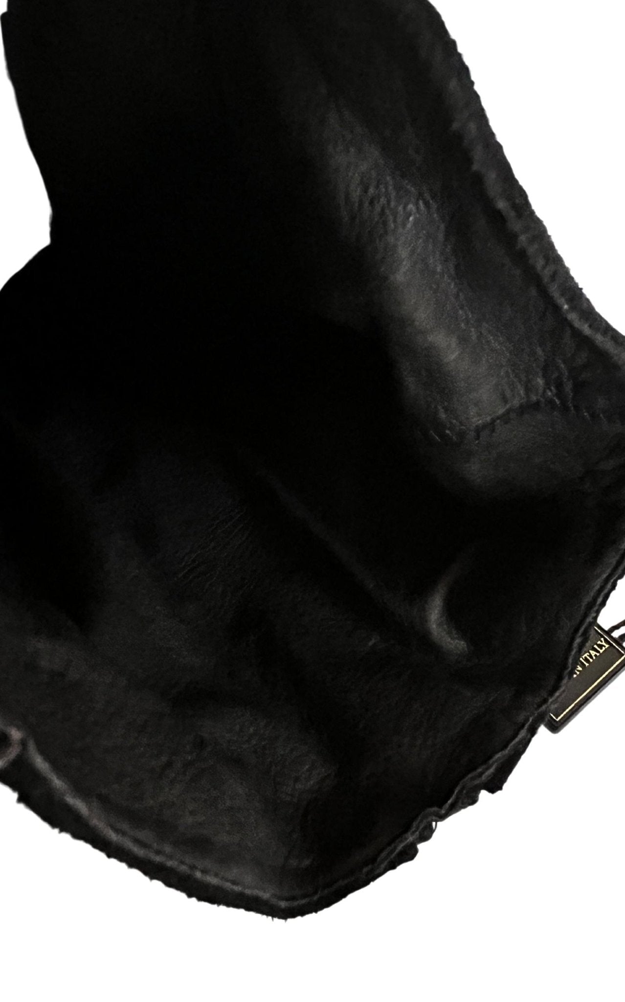 Latitude Femme Over - the - knee Black Suede Boots - Runway Catalog