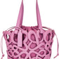 Anagram Inflated Basket Bag in Purple Loewe