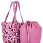 Anagram Inflated Basket Bag in Purple Loewe