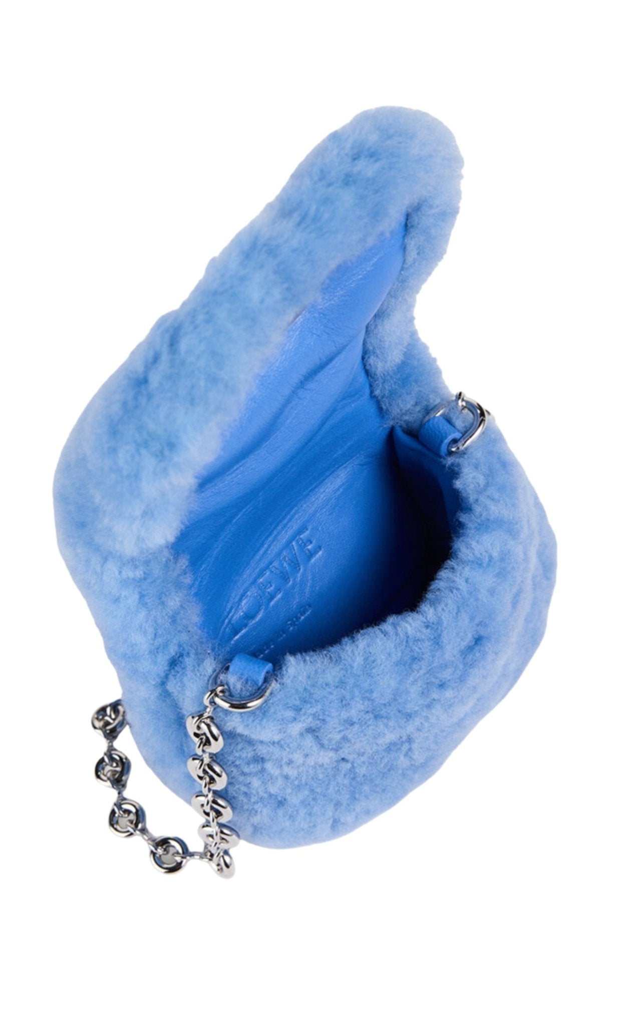 Loewe Goya Down Shearling Crossbody Bag - Runway Catalog